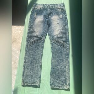 BIKER MOTO JEANS,UNISEX,OR BOYS  SIZE 14 TRILLNATION